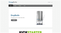 Desktop Screenshot of drop-bottle.com